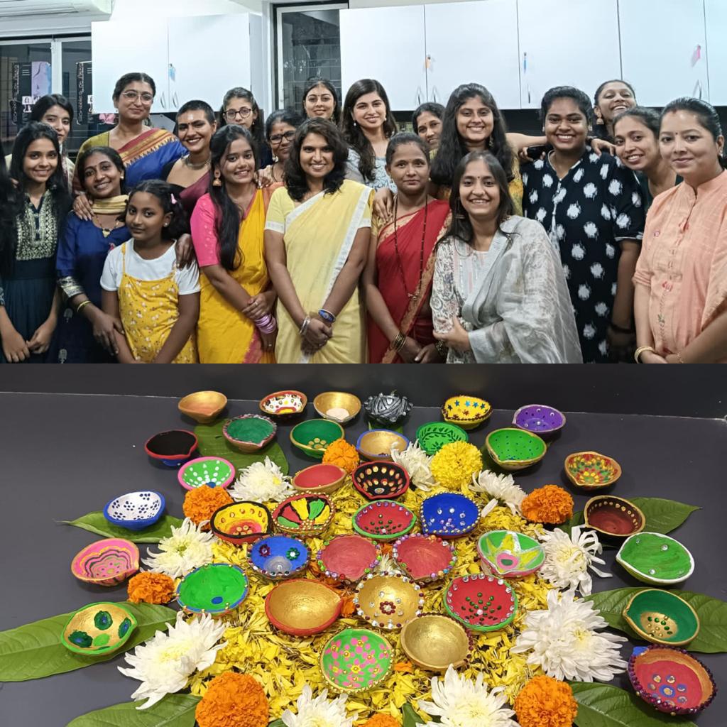 Read more about the article Diya making by team Majlis