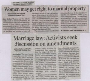 2012-03-20 Women Right to Marital Property