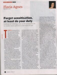 2013-01-19 Forget Sensitation At Least Do Your Duty - Tehelka