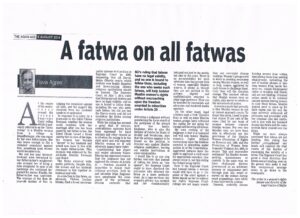 2014-08-06 A Fatwa of all fatwas AA